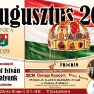 Augusztus 20. Ünnepi programok Zánkán Augusztus 20. Ünnepi programok Zánkán