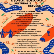 Nagykörű Búcsú 2019. Kulturális hétvége Nagykörű Nagykörű Búcsú 2019. Kulturális hétvége Nagykörű