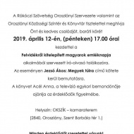 Emléknap Oroszlány 2019. A Kommunizmus Áldozatainak Emléknapja Emléknap Oroszlány 2019. A Kommunizmus Áldozatainak Emléknapja