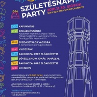 Siófok 50 éve város! Születésnapi party a jubileumi évforduló tiszteletére Siófok 50 éve város! Születésnapi party a jubileumi évforduló tiszteletére