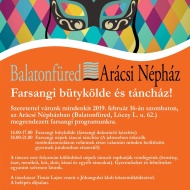 Farsangi kézműves foglalkozás és táncház Balatonfüreden az Arácsi Népházban 2019 Farsangi kézműves foglalkozás és táncház Balatonfüreden az Arácsi Népházban 2019