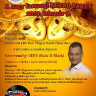Farsangi retro buli 2019. Rádpusztán ünnepi vacsorával és retro discoval várunk! Farsangi retro buli 2019. Rádpusztán ünnepi vacsorával és retro discoval várunk!