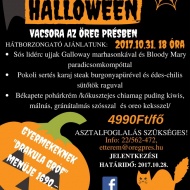Halloween vacsora Móron, háromfogásos vacsora az Öreg Prés Fogadóban Halloween vacsora Móron, háromfogásos vacsora az Öreg Prés Fogadóban