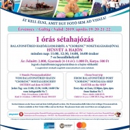 Balatonfüredi húsvéti program 2019. Ünnepi hajókirándulás a Csobánc nosztalgiahajóval Balatonfüredi húsvéti program 2019. Ünnepi hajókirándulás a Csobánc nosztalgiahajóval