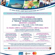 Keszthely húsvéti program 2019. Sétahajózás a Balatonon a BAHART szervezésében Keszthely húsvéti program 2019. Sétahajózás a Balatonon a BAHART szervezésében