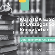 Kutatók Éjszakája Országos Széchenyi Könyvtár Budapest 2019 Kutatók Éjszakája Országos Széchenyi Könyvtár Budapest 2019
