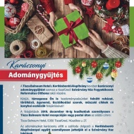 Karácsonyi adománygyűjtés rászorulóknak a Balneum Hotelben Karácsonyi adománygyűjtés rászorulóknak a Balneum Hotelben