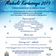 Karácsony Kistarcsa 2019. Mindenki Karácsonya ünnepi hangulatban Karácsony Kistarcsa 2019. Mindenki Karácsonya ünnepi hangulatban