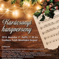 Karácsonyi koncert Orosháza 2018. Karácsonyi hangverseny a Petőfi Művelődési Központban Karácsonyi koncert Orosháza 2018. Karácsonyi hangverseny a Petőfi Művelődési Központban