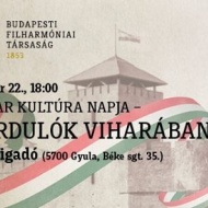 Magyar Kultúra Napja Gyula 2020. A Budapesti Filharmónia Társaság Zenekara koncertje Magyar Kultúra Napja Gyula 2020. A Budapesti Filharmónia Társaság Zenekara koncertje