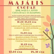 Majális Csopakon 2018 Majális Csopakon 2018
