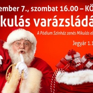 Kőbányai Mikulás 2019. Zenés mesejáték, online jegyvásárlás Kőbányai Mikulás 2019. Zenés mesejáték, online jegyvásárlás