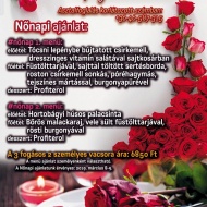 Nőnapi vacsora 2019. Ünnepi menüajánlat a Holdfény Hotel és Étteremben Nőnapi vacsora 2019. Ünnepi menüajánlat a Holdfény Hotel és Étteremben