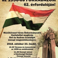 Október 23 Mezőkövesd 2018. Ünnepi megemlékezés Október 23 Mezőkövesd 2018. Ünnepi megemlékezés