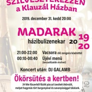 Klauzál Ház szilveszter 2019. Online jegyvásárlás Klauzál Ház szilveszter 2019. Online jegyvásárlás