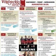 Vörösvári Napok 2018 Pilisvörösvár Vörösvári Napok 2018 Pilisvörösvár