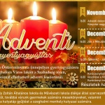 Advent Szeghalom 2021. Adventi gyertyagyújtás és vásár Advent Szeghalom 2021. Adventi gyertyagyújtás és vásár