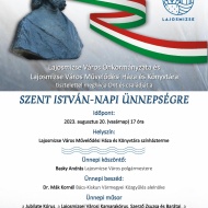 Szent István-napi Ünnepség Lajosmizse 2022 Szent István-napi Ünnepség Lajosmizse 2022