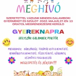 Gyereknap Galambok 2022 Gyereknap Galambok 2022