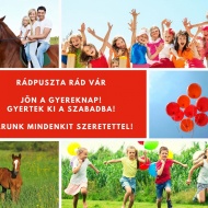 Gyereknap Balatonlelle 2020. Rádpuszta rád vár! Gyereknap Balatonlelle 2020. Rádpuszta rád vár!