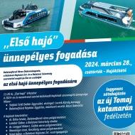 Első hajó fogadása 2023 Balatonfüred Első hajó fogadása 2023 Balatonfüred