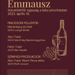 Emmausz Húsvéthétfői Vigasság Bólyi Pincefaluban 2023 Emmausz Húsvéthétfői Vigasság Bólyi Pincefaluban 2023