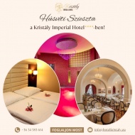 Húsvéti wellness kikapcsolódás ünnepi programokkal a tatai Kristály Imperial Hotelben