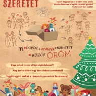 Szeretetdoboz Csodapont, karácsonyi ajándékgyűjtés Nagykanizsán 2023 Szeretetdoboz Csodapont, karácsonyi ajándékgyűjtés Nagykanizsán 2023