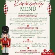 Karácsonyi menü Tata, rendelje meg a karácsonyi ebédet vagy vacsorát a Veranda Bistro & More-ból!