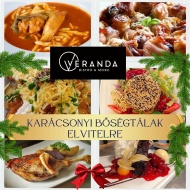 Karácsonyi menü Tata, rendelje meg a karácsonyi ebédet vagy vacsorát a Veranda Bistro & More-ból! Karácsonyi menü Tata, rendelje meg a karácsonyi ebédet vagy vacsorát a Veranda Bistro & More-ból!