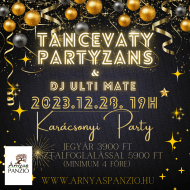 Karácsonyi buli 2023 Gödöllő, évzáró party a Tanzevaty Partizans zenekarral Karácsonyi buli 2023 Gödöllő, évzáró party a Tanzevaty Partizans zenekarral