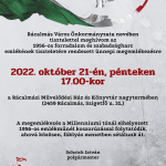 Városi Ünnepség Rácalmáson az 1956-os forradalom és szabadságharc emlékére Városi Ünnepség Rácalmáson az 1956-os forradalom és szabadságharc emlékére