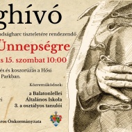 2025. március 15. Balatonlelle. Ünnepi megemlékezés és koszorúzás
