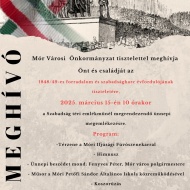 Városi Ünnepség Móron, Megemlékezés az 1848-49-es forradalom és szabadságharcról Városi Ünnepség Móron, Megemlékezés az 1848-49-es forradalom és szabadságharcról