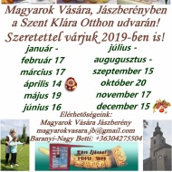 Magyarok Vására Jászberény 2019. Termelői piac és kézműves vásár Magyarok Vására Jászberény 2019. Termelői piac és kézműves vásár