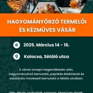 Kalocsa vásár 2023. Karácsonyi kézműves vásár és termelői élménypiac Kalocsa vásár 2023. Karácsonyi kézműves vásár és termelői élménypiac