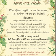 Adventi Jótékonysági Vásár 2021 Balatonszárszó Adventi Jótékonysági Vásár 2021 Balatonszárszó
