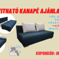 Kanapé vásárlás Balatonfüreden, vásároljon Alex ágyneműtartós kanapét A Füredi Bútorboltból!