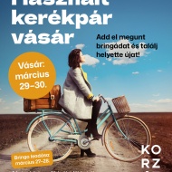 Bringa vásár 2025 Nyíregyháza. Használt kerékpár vásár, add el megunt bringádat és találj egy újat!