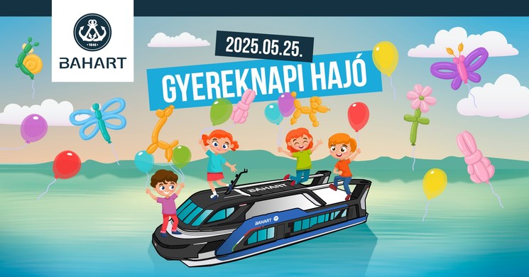 Balatonfüredi gyerekhajók 2025. Várjuk a kicsiket és a nagyokat egy varázslatos programmal!