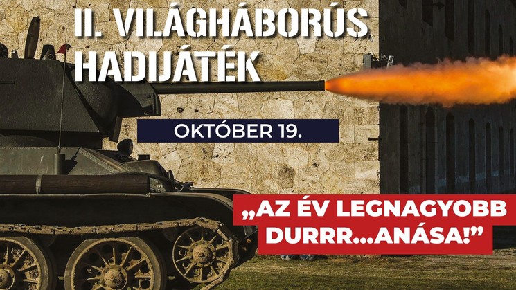 II. Világháborús Hadijáték Komárom Monostori Erőd 2025