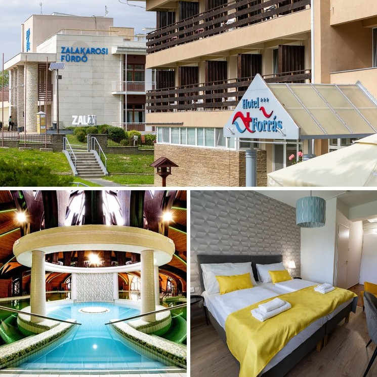 1 hetes üdülés Zalakaroson, őszi wellness pihenés akár fürdőbelépővel is a Forrás Hotelben