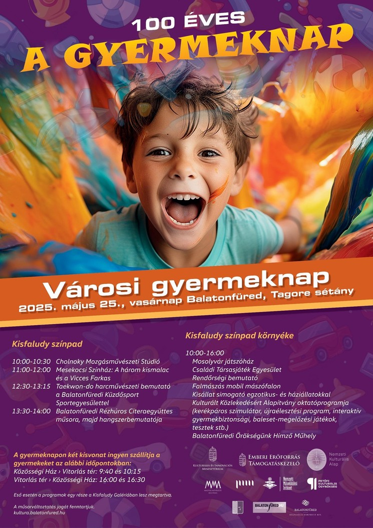 Balatonfüredi eseménynaptár 2025. Programok, rendezvények, fesztiválok