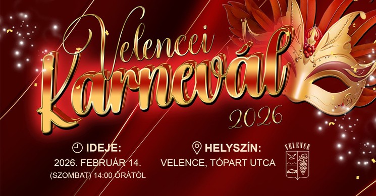 Velence programok 2026. Fesztiválok, rendezvények, események