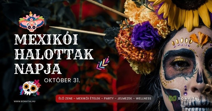 Halloween wellness hétvége Hévízen, Halloween partyval a Bonvital-ban