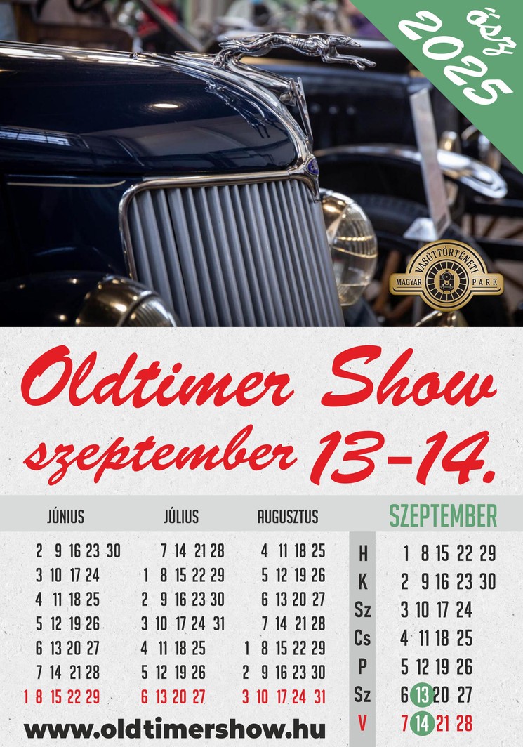 Oldtimer Show 2025 Budapest. Közép- és Kelet-Európa legnagyobb őszi veteránjármű kiállítása