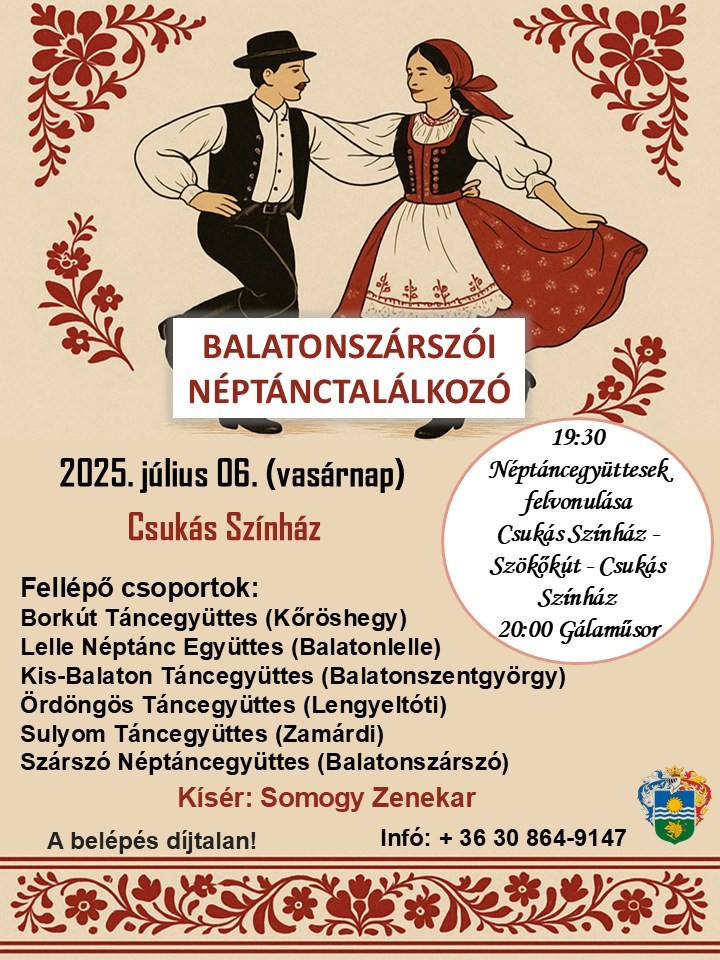 Balatonszárszói Néptánctalálkozó 2025