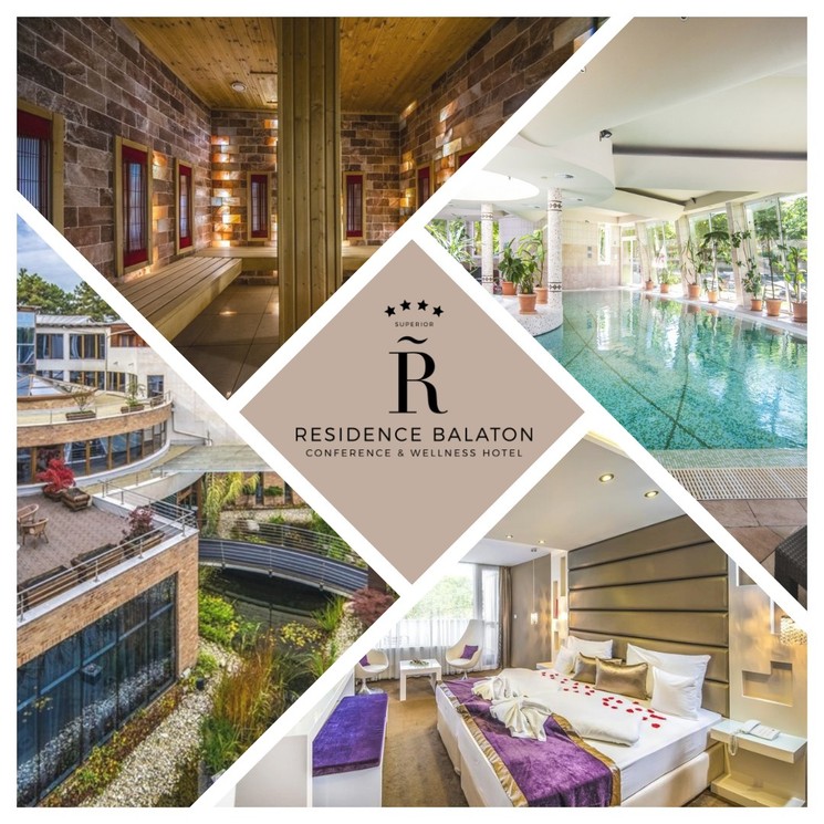 Luxus lakosztály jacuzzival, kényeztető wellness pihenés a siófoki Residence Hotelben