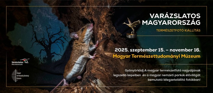 Varázslatos Magyarország természetfotó kiállítás a Magyar Természettudományi Múzeumban