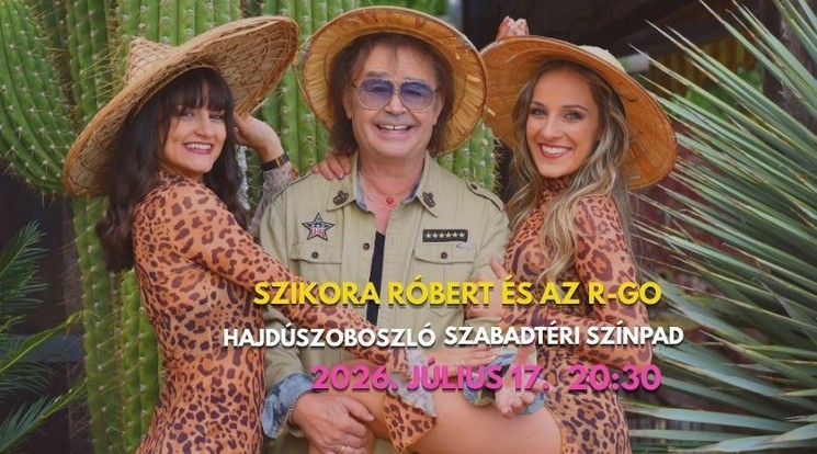 Hajdúszoboszló Szabadtéri Színpad programok 2026